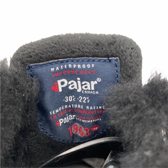 Pajar Canda Black Waterpoof Boot Sz:5/5.5 - Picture 7 of 12